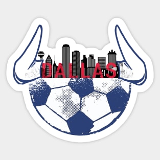 Dallas Soccer Dallas Fc The toros Sticker